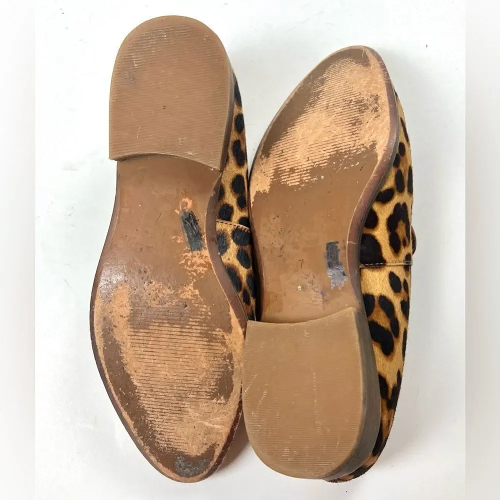 Madewell Frances Leopard Print Loafers